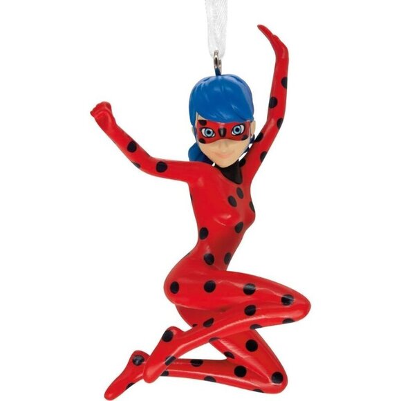 Hallmark Red Miraculous Ladybug Character Decorative Christmas Holiday‎ Ornament - Picture 1 of 6